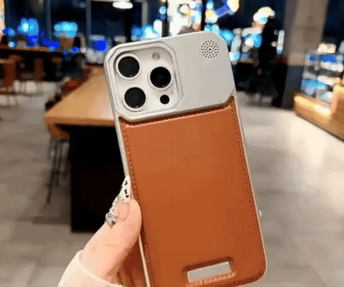 جراب جلدي معطر لجهاز iPhone